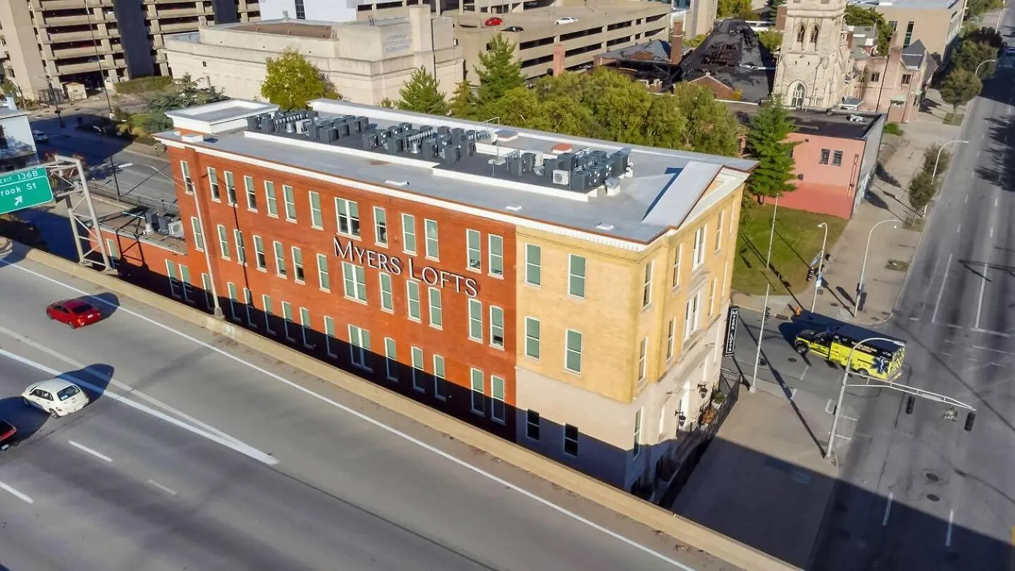 Bright And Modern Loft In Louisville # 206 Lägenhet